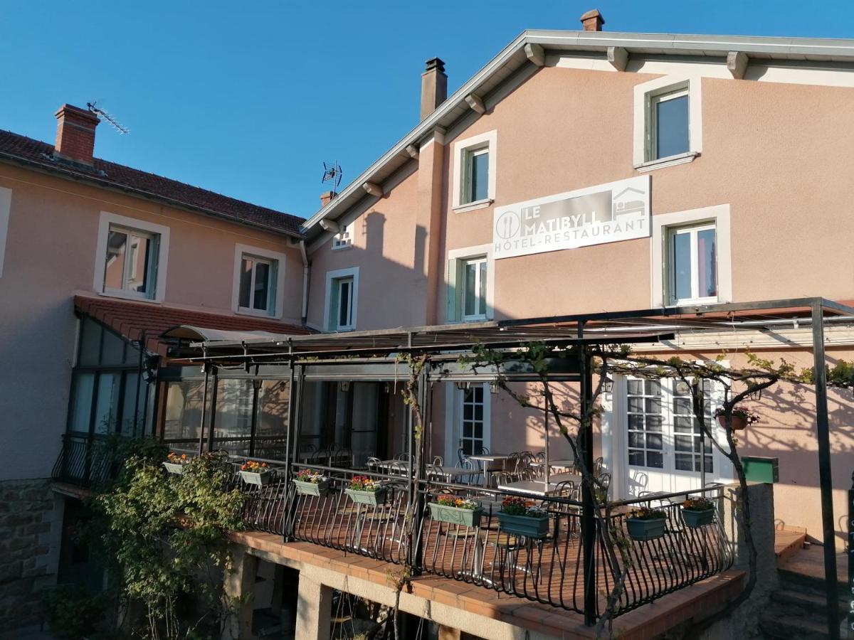 Hotel-Restaurant Le Matibyll Guilherand-Granges Exterior photo